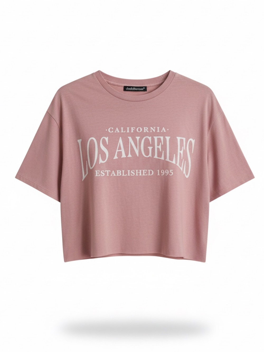 Los Angeles Pink Crop Top l SIZE M